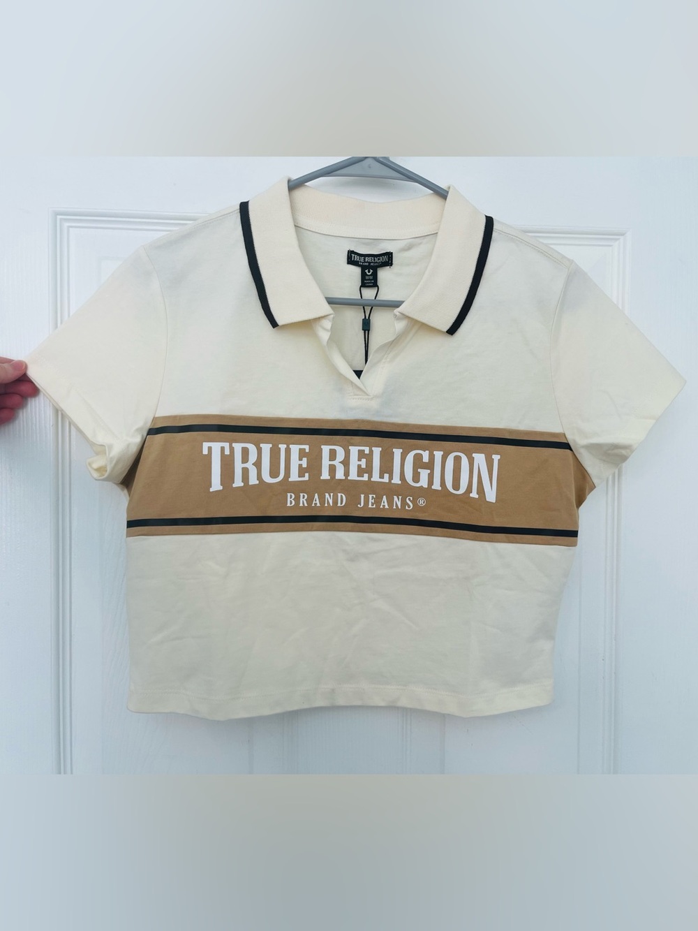 True Religion Crop Polo (M)